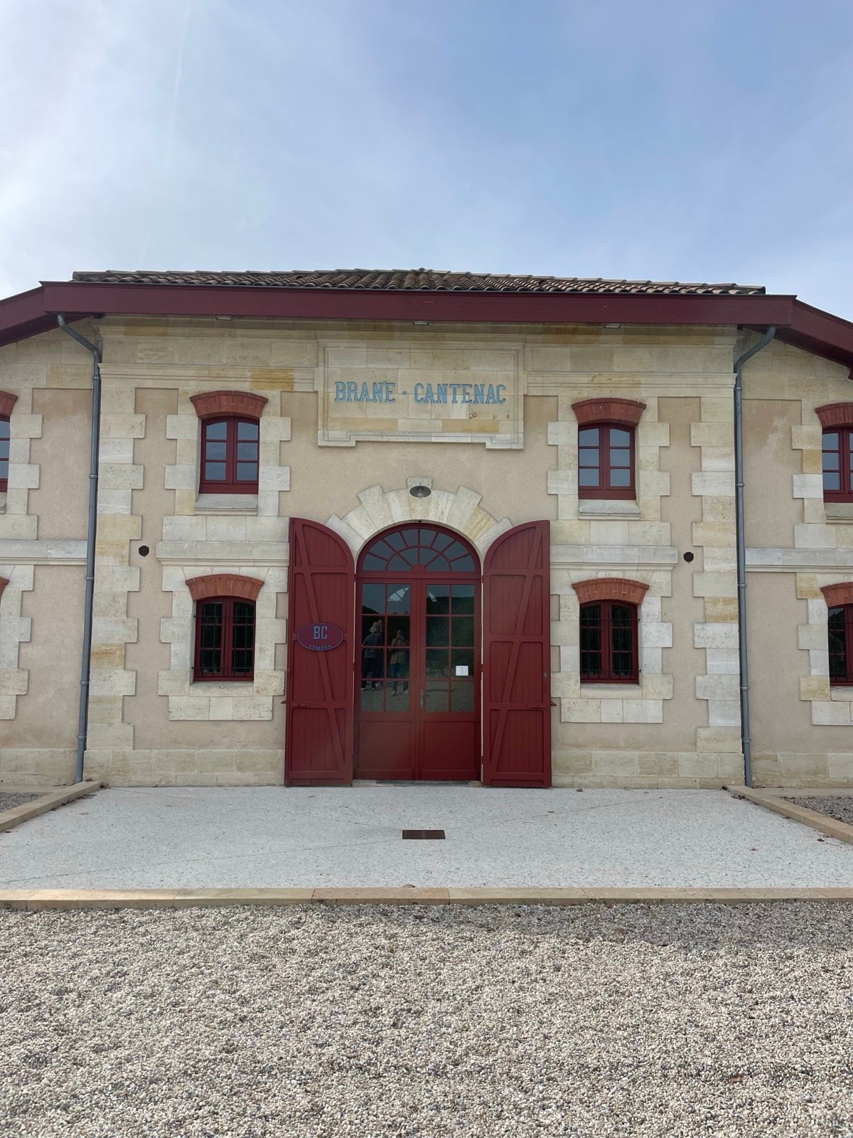The cellar of Château Brane-Cantenac, Margaux