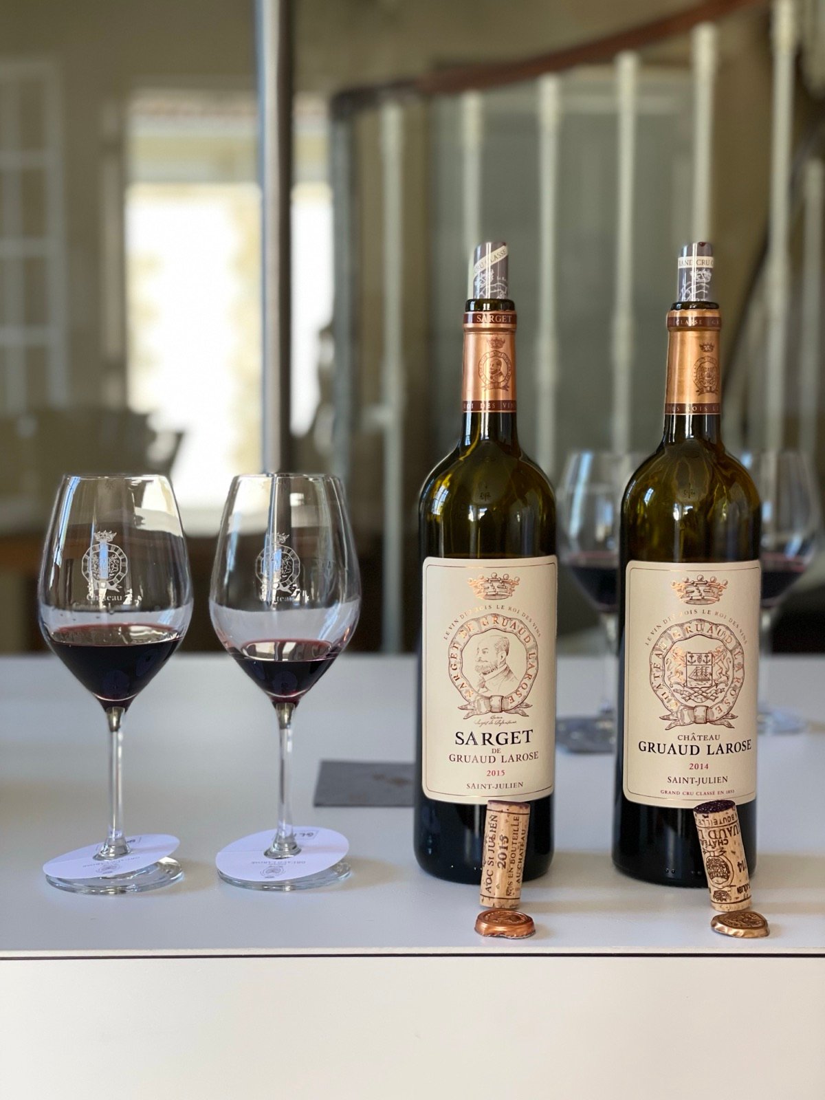 A tasting of Château Gruaud Larose and Sarget de Gruaud Larose, Saint-Julien