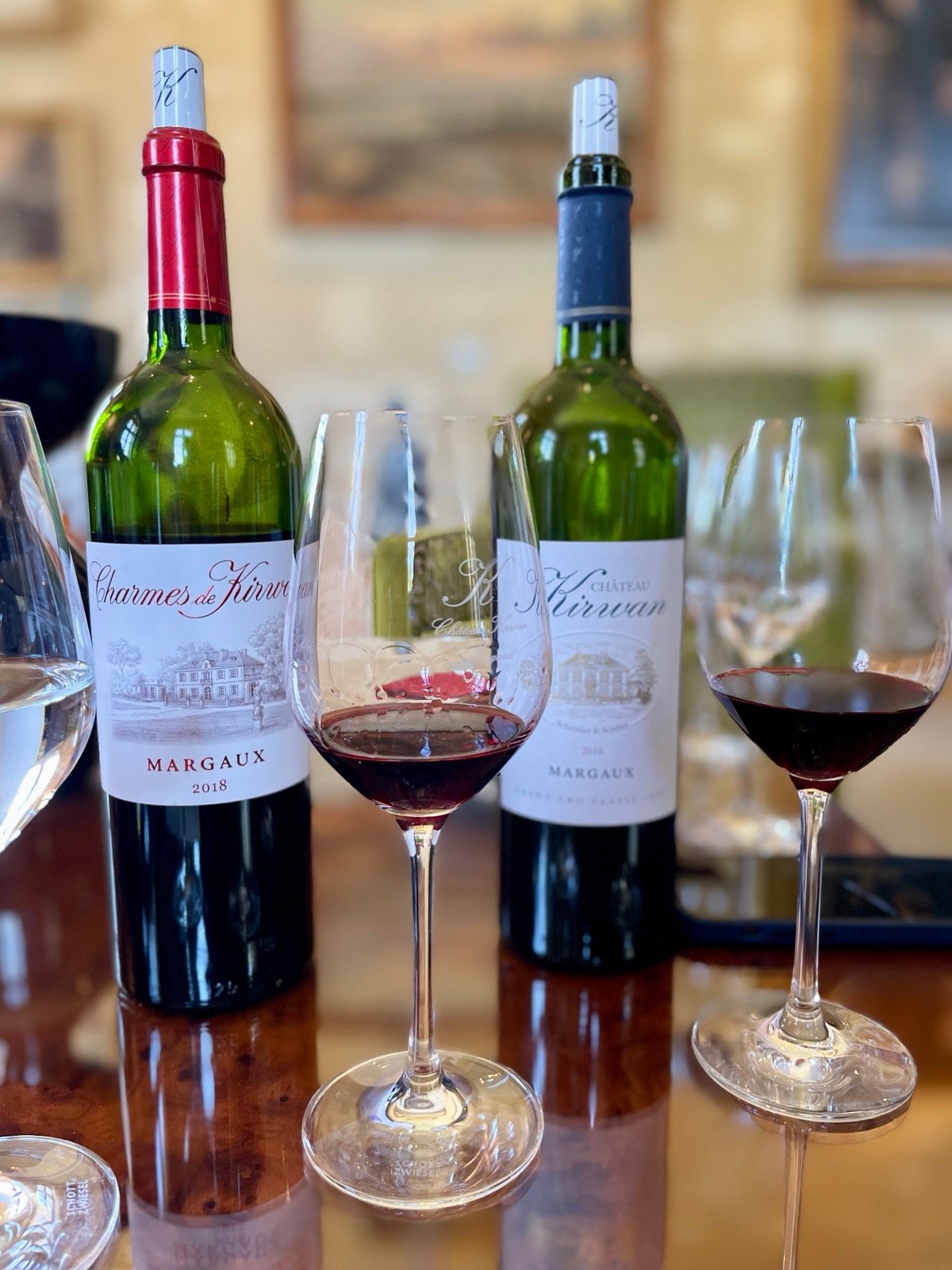 A tasting of Château Kirwan, Margaux