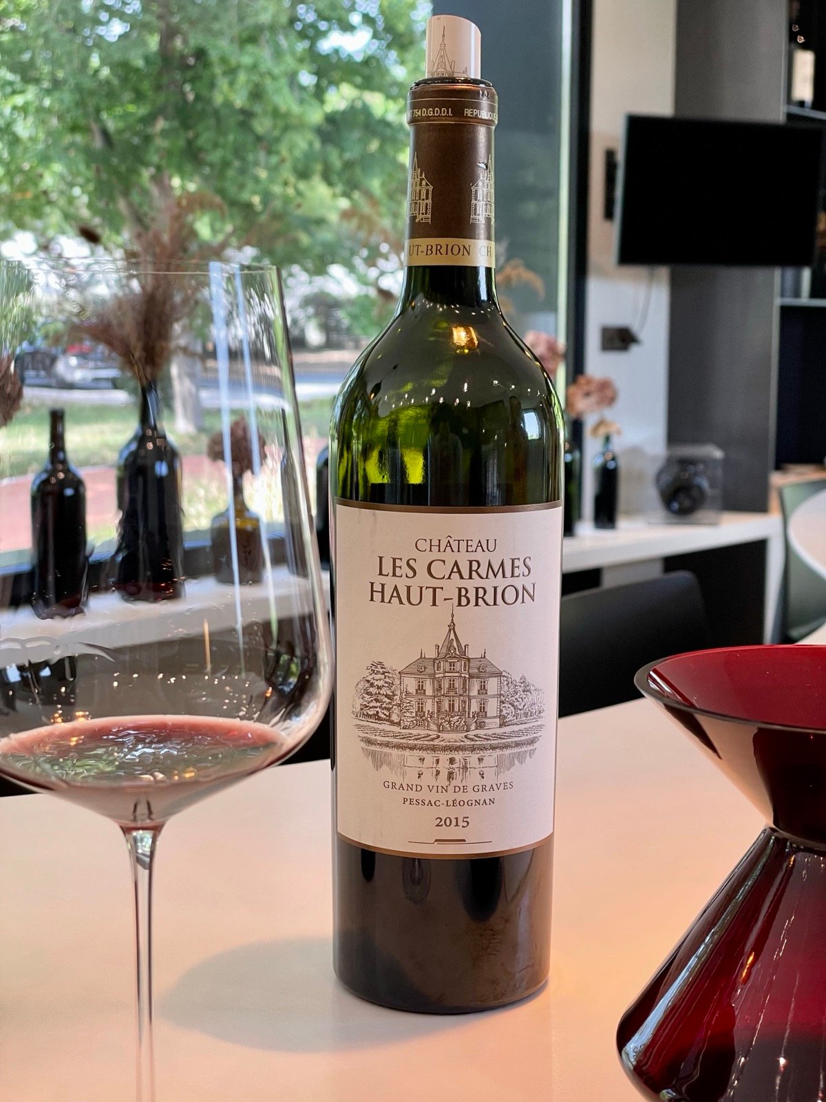 A tasting of Château Les Carmes Haut-Brion