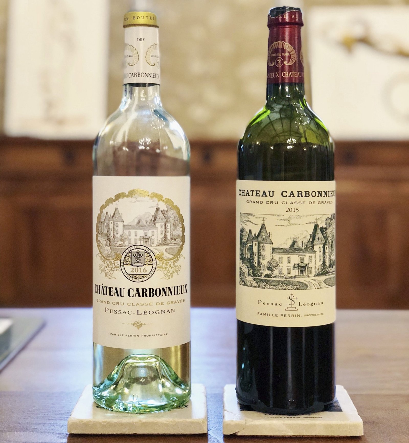 Château Carbonnieux, Grand Cru Classé de Graves, white and red