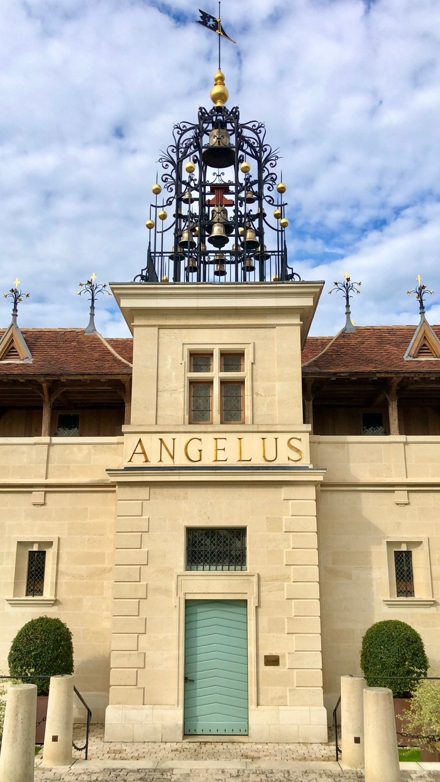 The bell tower of Château Angélus, Premier Grand Cru Classé of Saint-Émilion